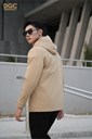 WAJKBD126M - BE_3 Ảnh của Áo parka 2 lớp dáng lửng